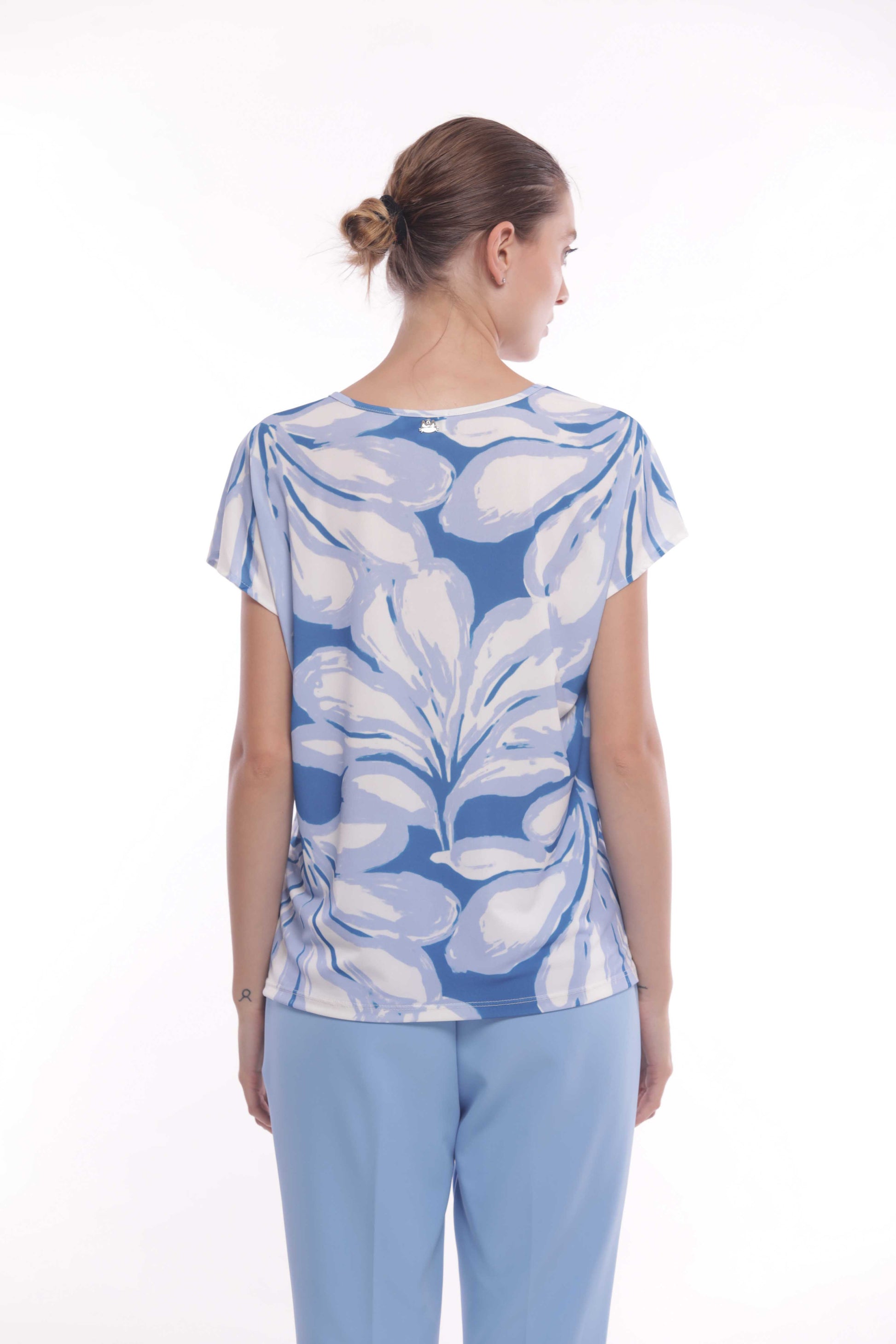 BLUSA SCOLLO A V IN ITY FANTASIA