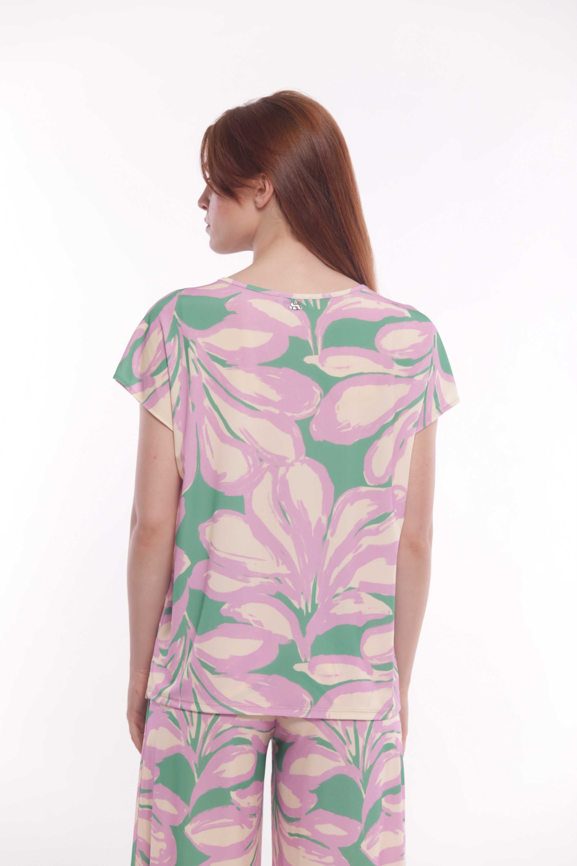 BLUSA SCOLLO A V IN ITY FANTASIA