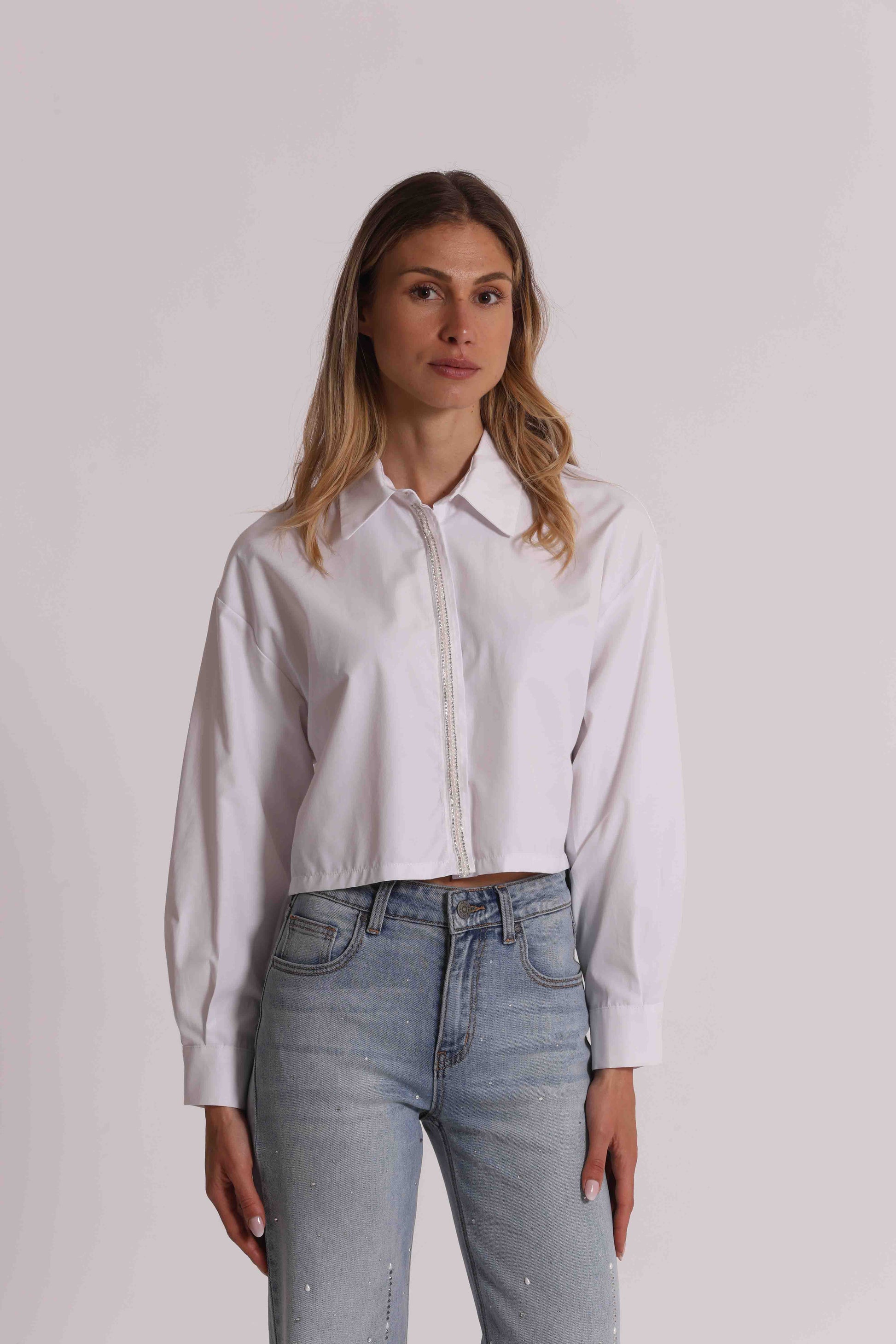 CAMICIA CROPPED
