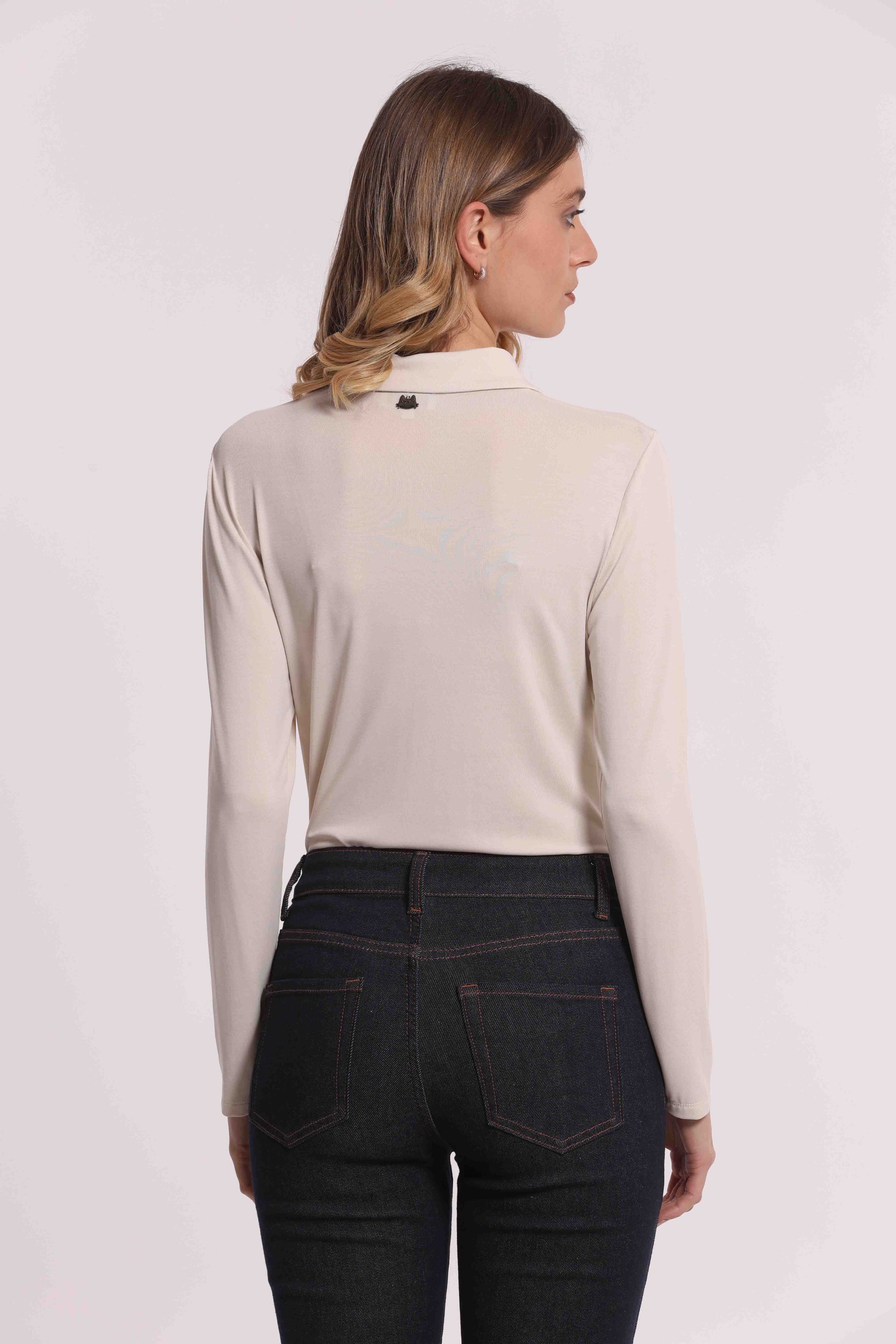 MIMI MUA FIRENZE-BODY CAMICIA IN VISCOSA