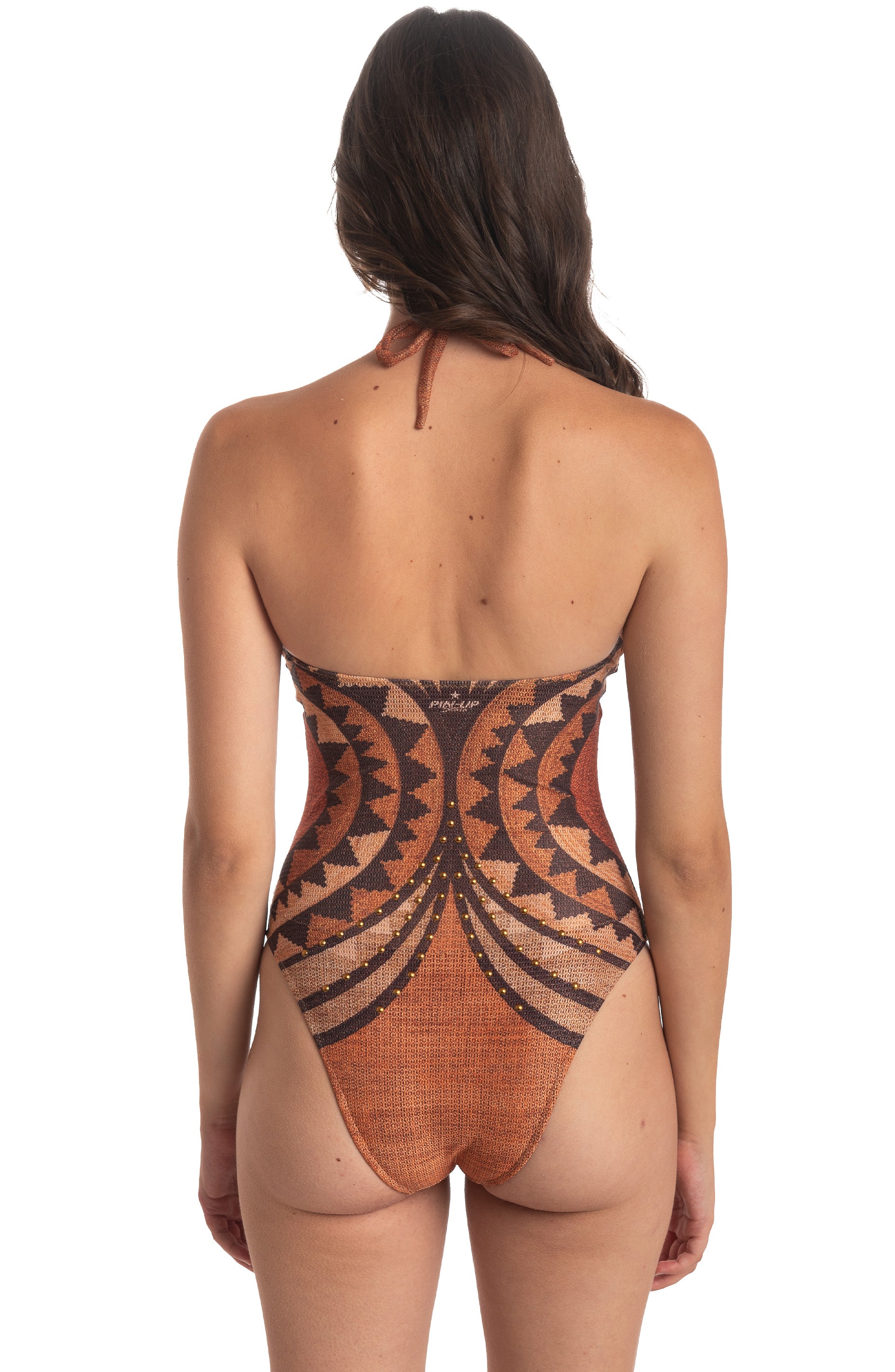COSTUME DA BAGNO INTERO BORCHIE INTRECCIO AFRICANO