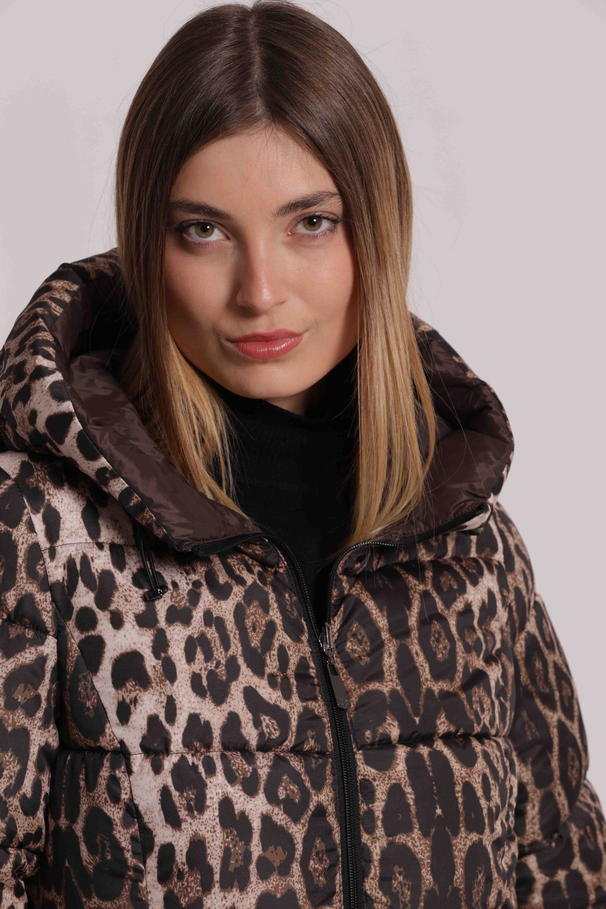 MIMI MUA FIRENZE-PIUMINO CORTO REVERSIBILE CON COULISSE IN VITA