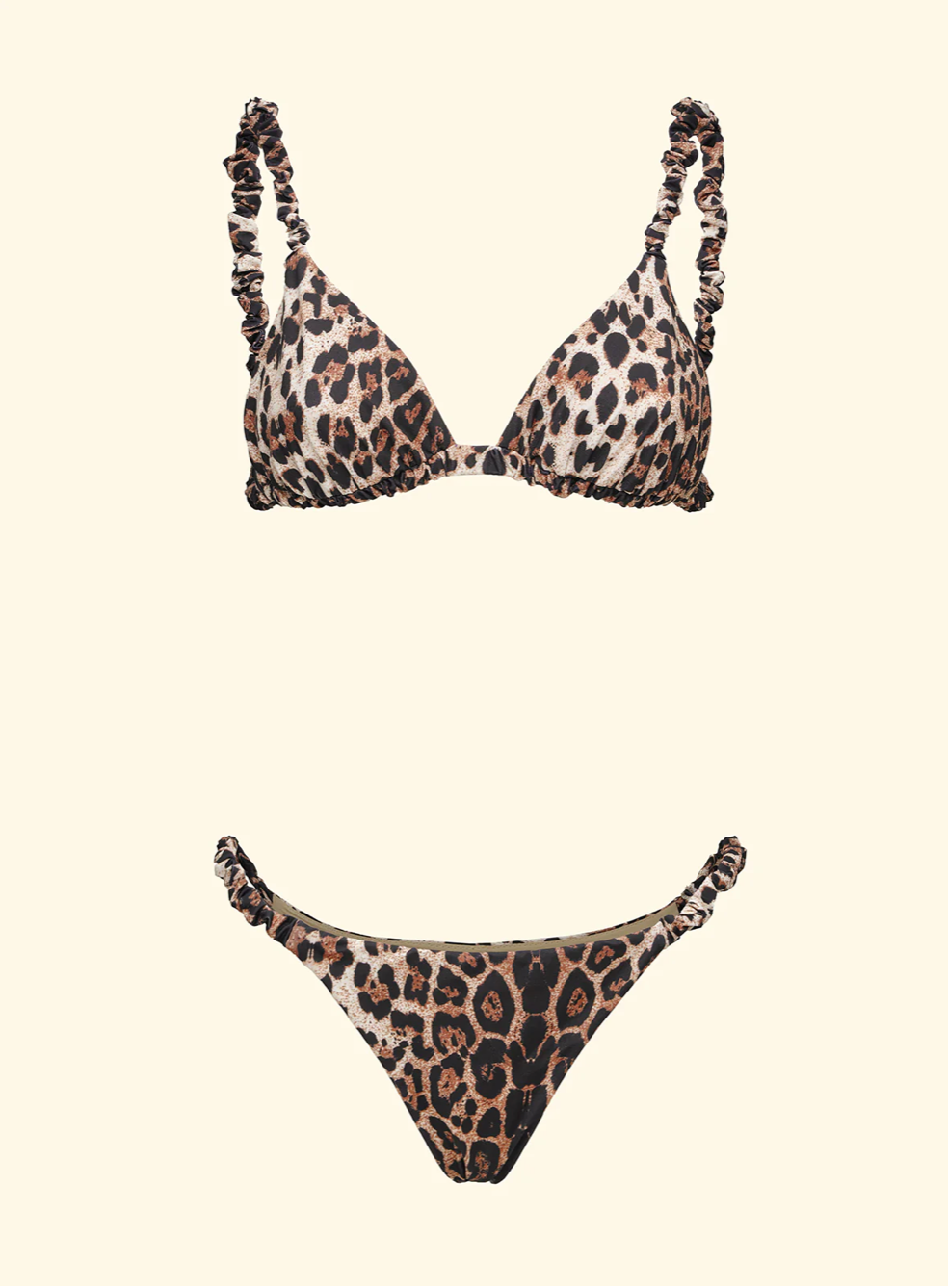Bikini Donna F**K Triangolo con Slip Fisso Fantasia SW2901-X02