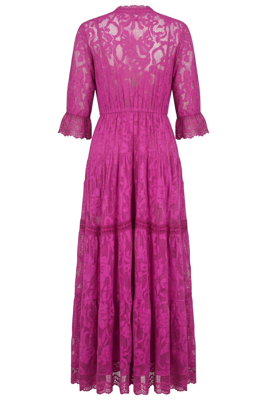 Vestaglia colors in pizzo