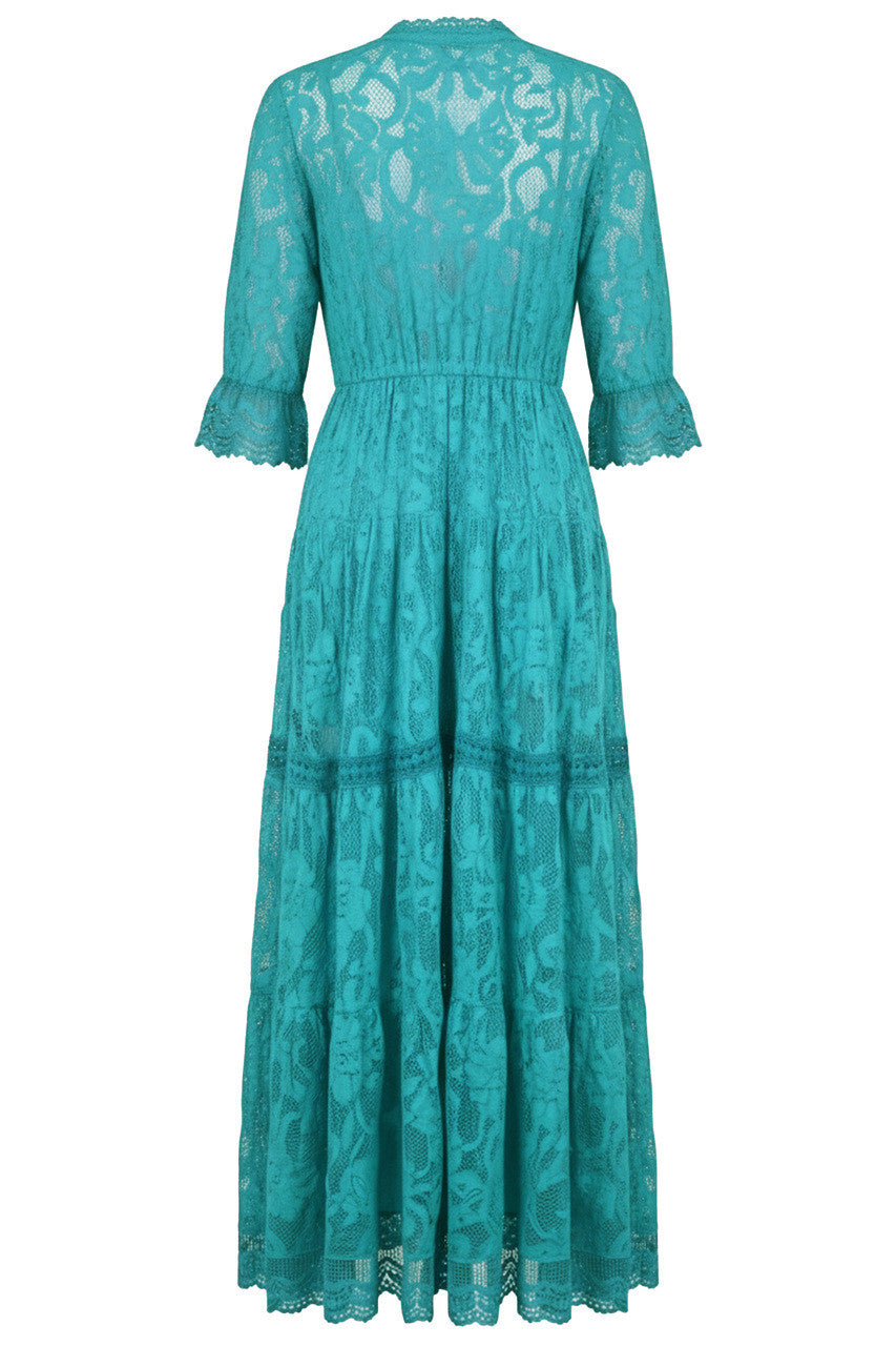 Vestaglia colors in pizzo