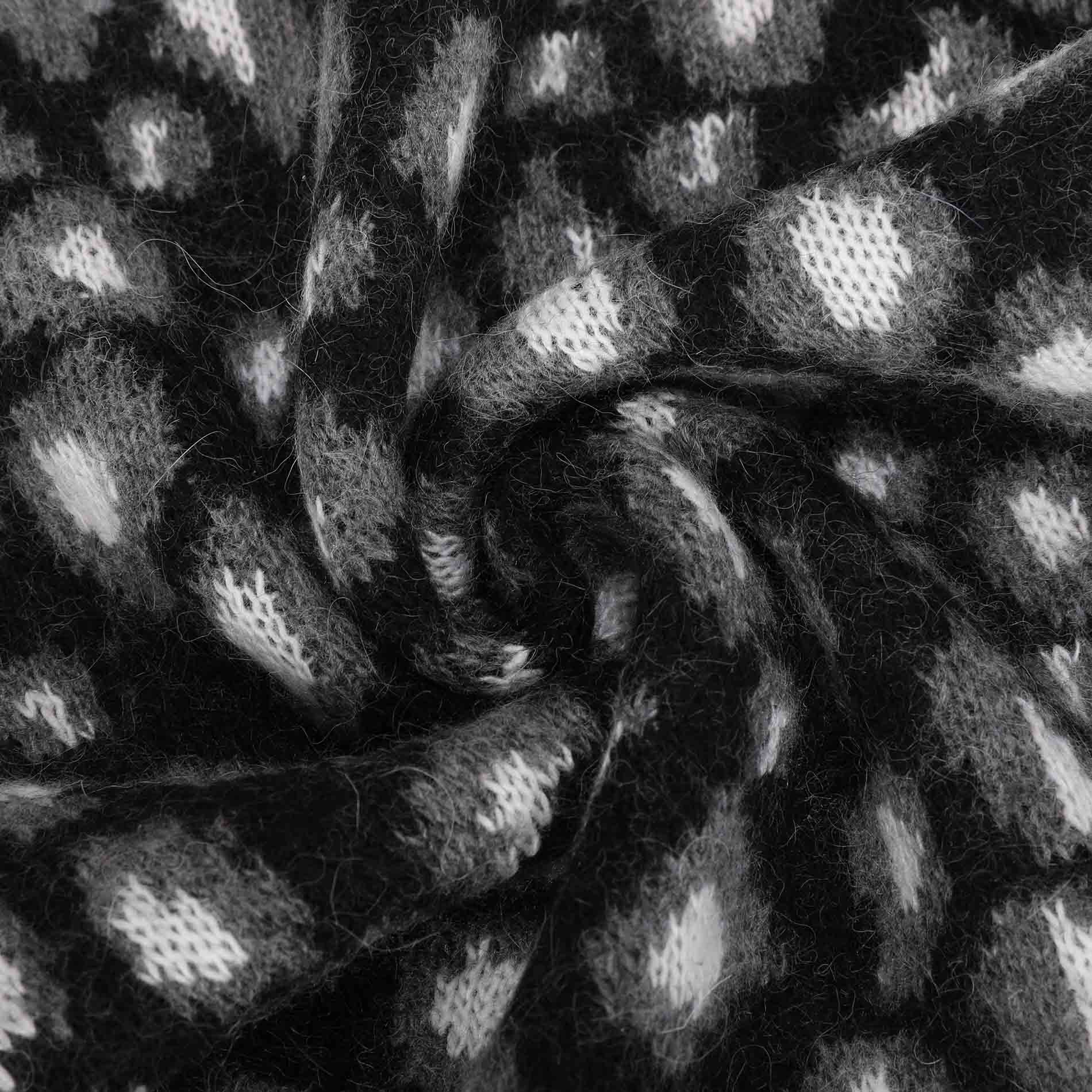 SCIARPA LEOPARDATA CON STRASS