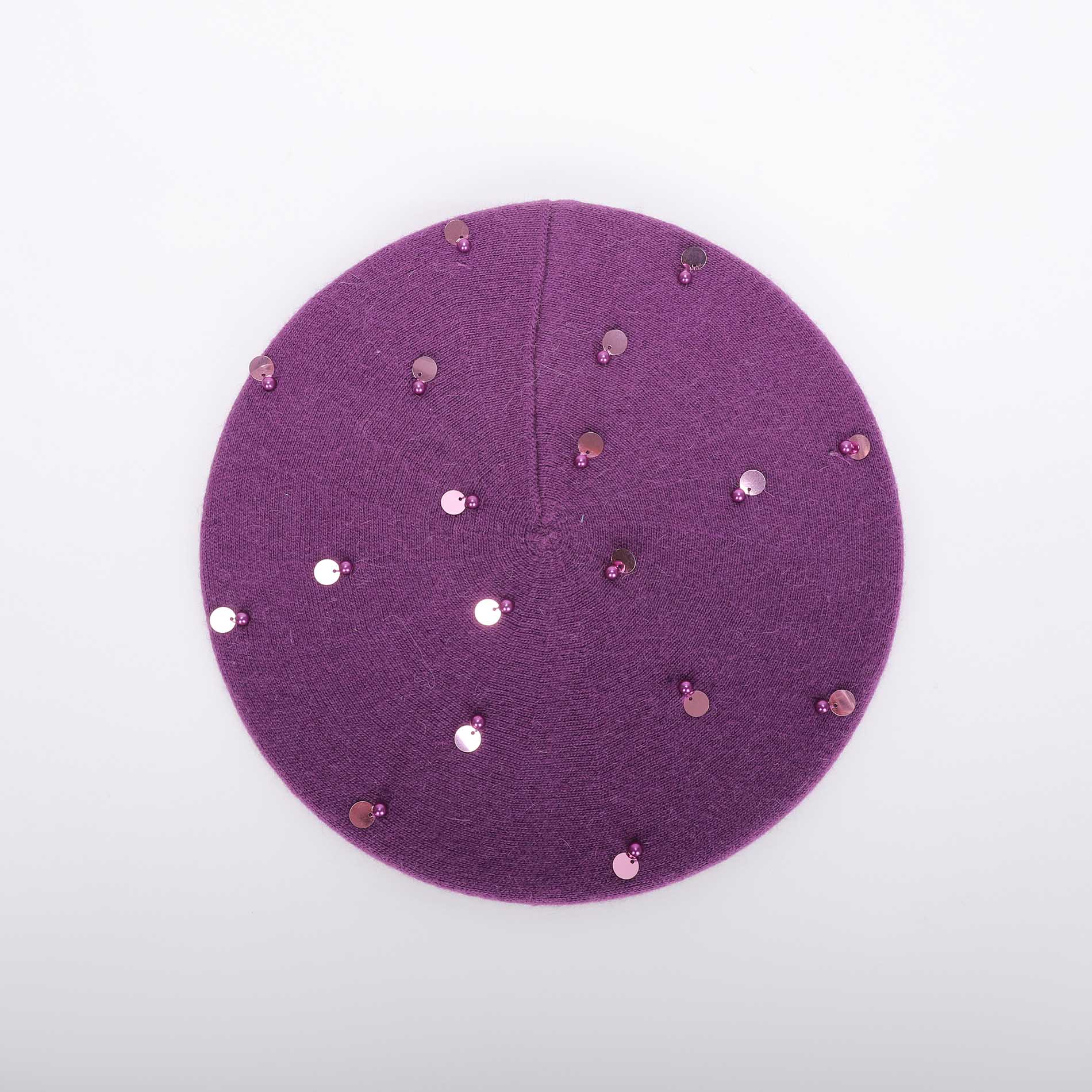 BASCO CON PERLE E PAILLETTES
