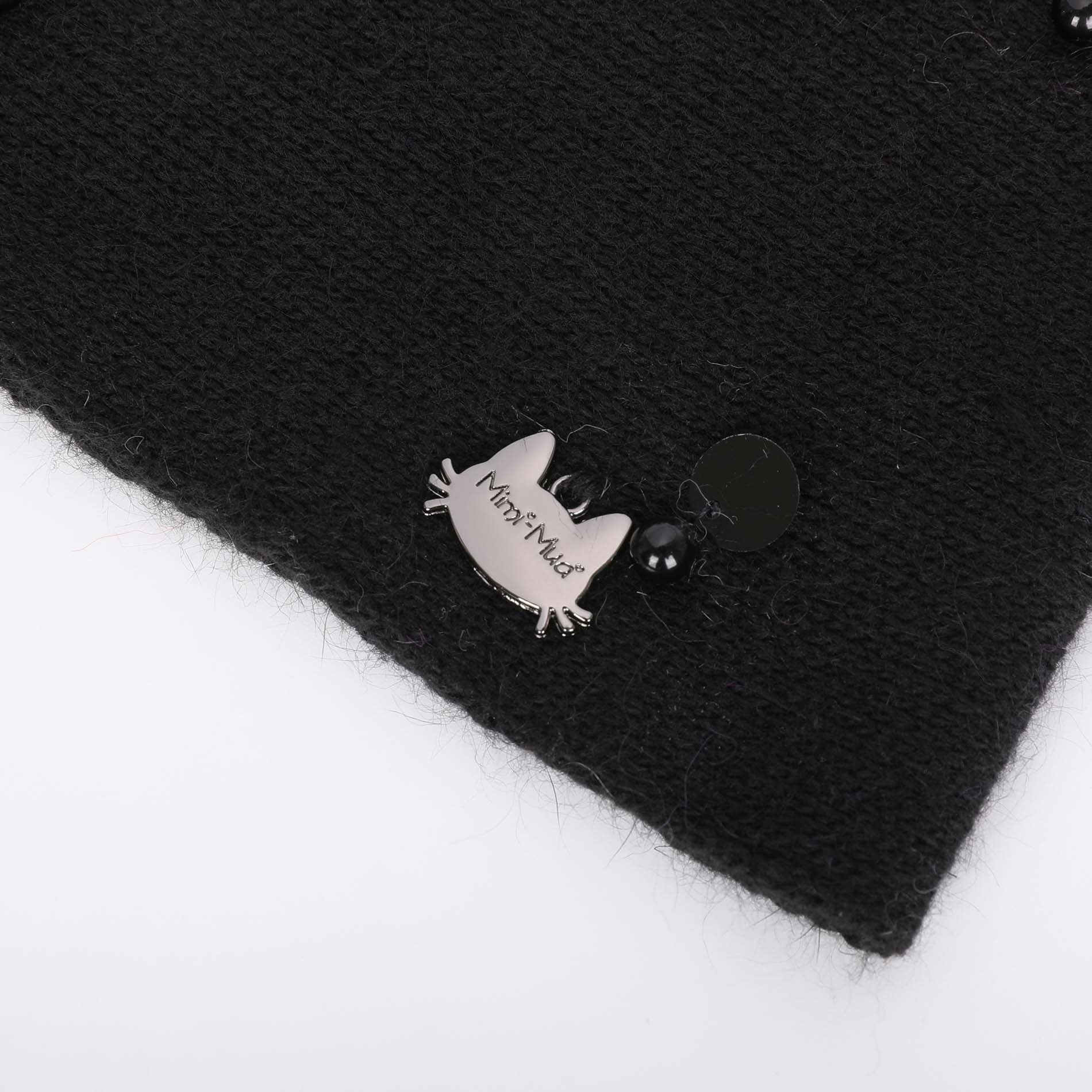 GIROCOLLO CON PERLE E PAILLETTES