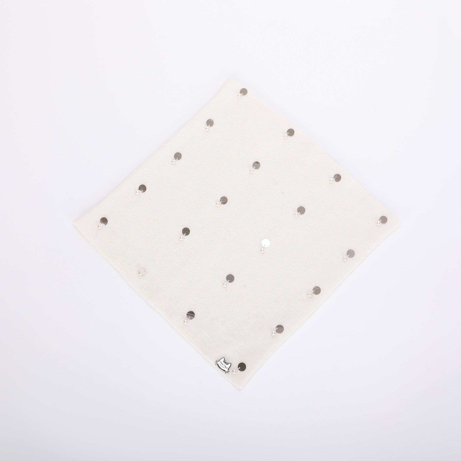 GIROCOLLO CON PERLE E PAILLETTES
