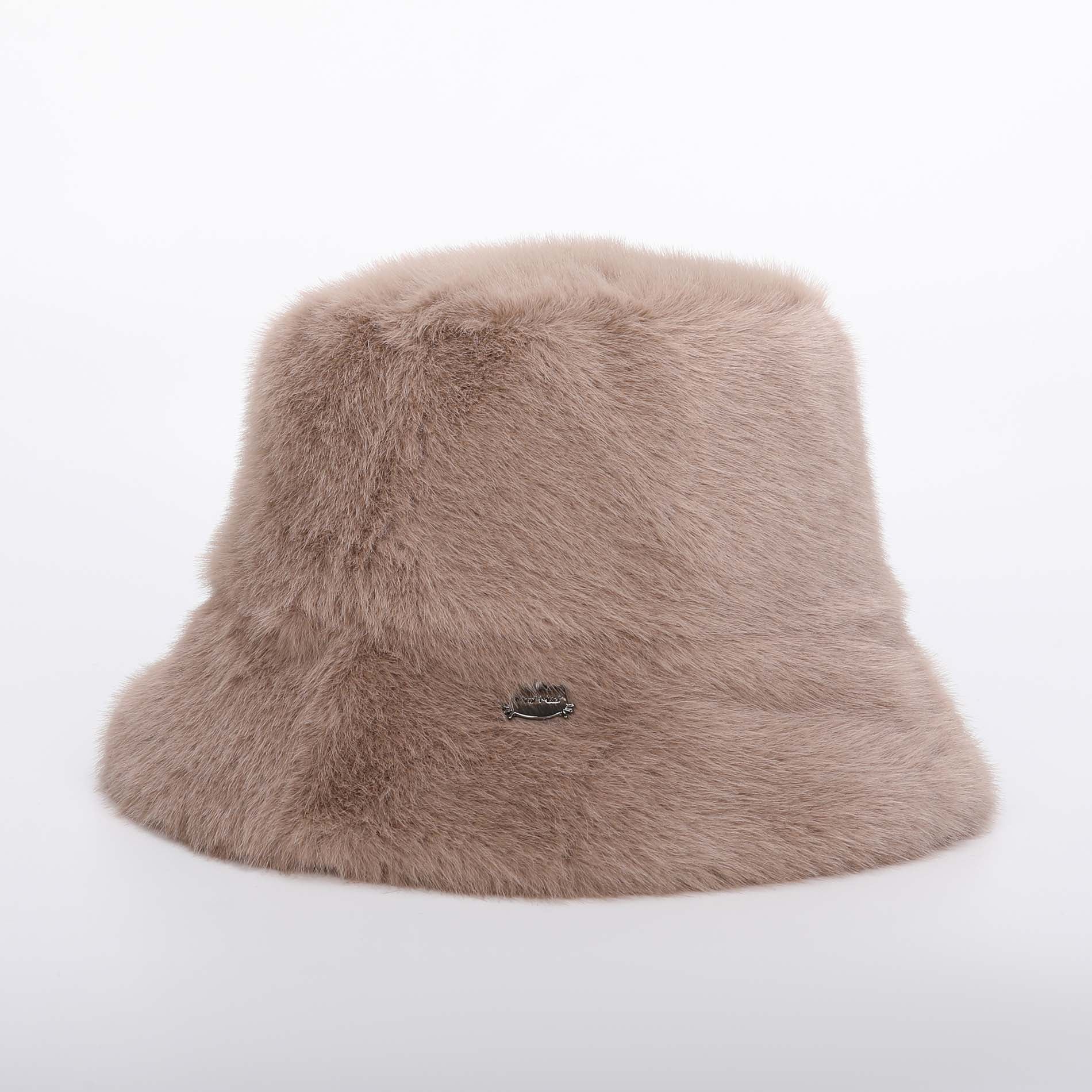 CAPPELLO CLOCHE CON PELO MORBIDO