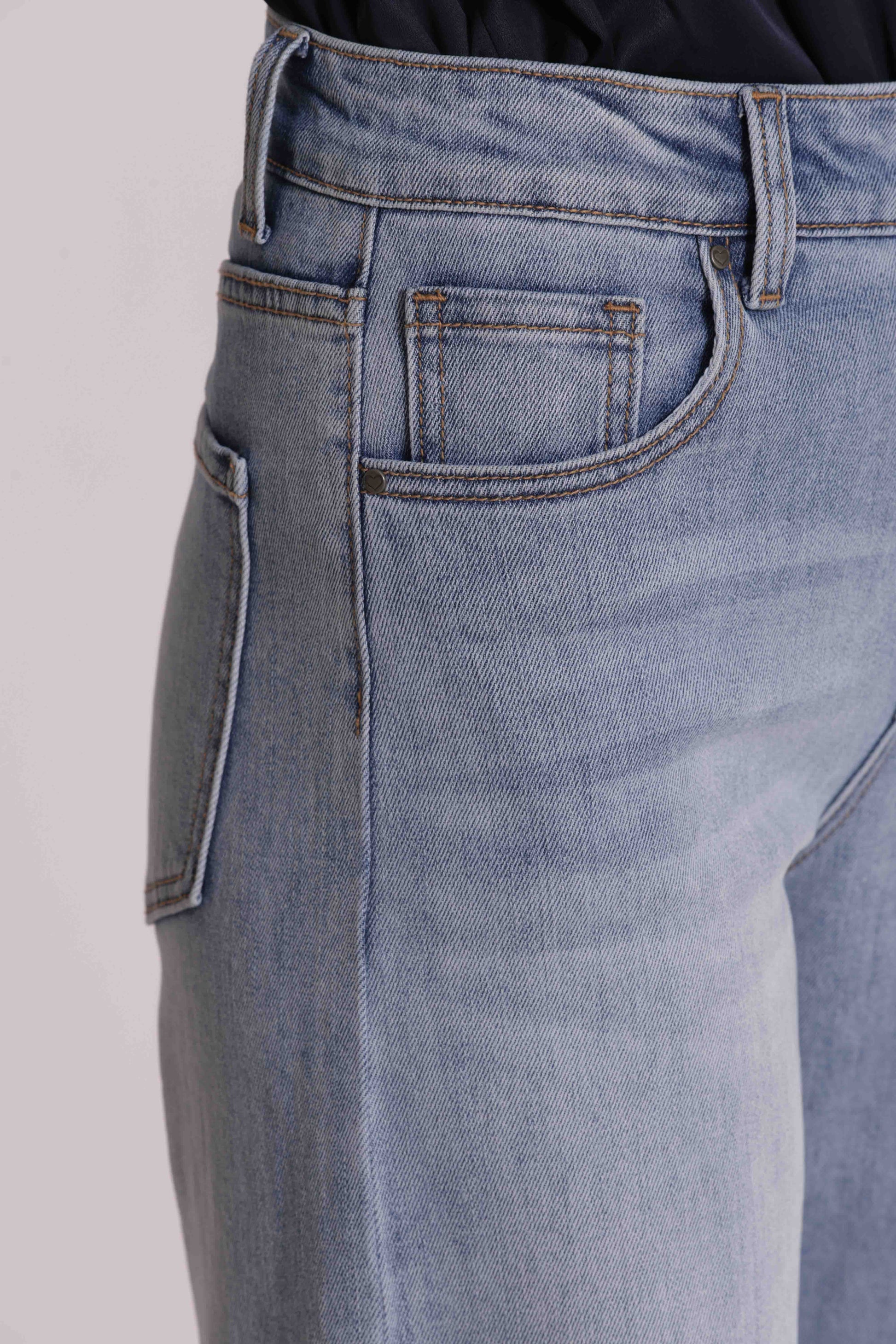 JEANS A VITA ALTA WIDE LEG