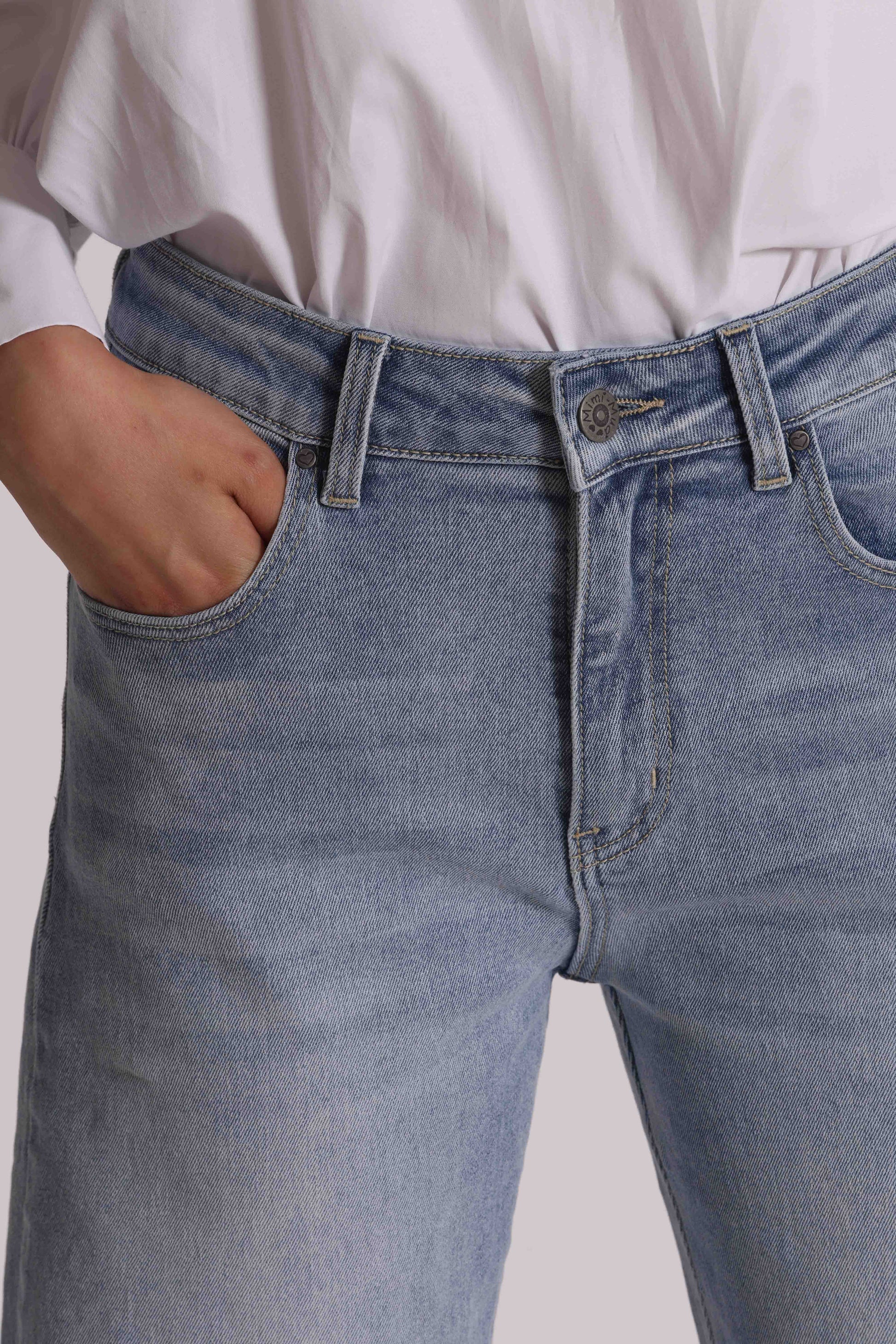 JEANS A VITA ALTA WIDE LEG