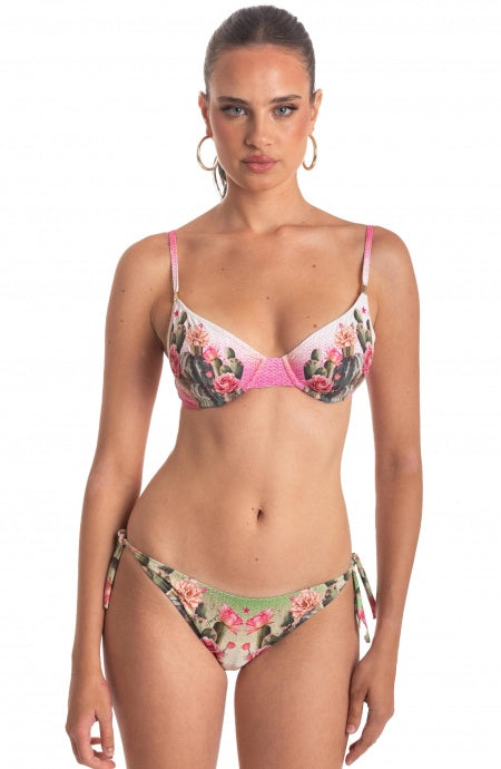 BIKINI BALCONCINO FERRETTO FIORE DEL DESERTO