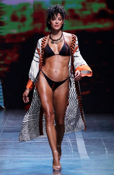 PIN UP STARS-BIKINI TRIANGOLO IMBOTTITO CON CRISTALLI