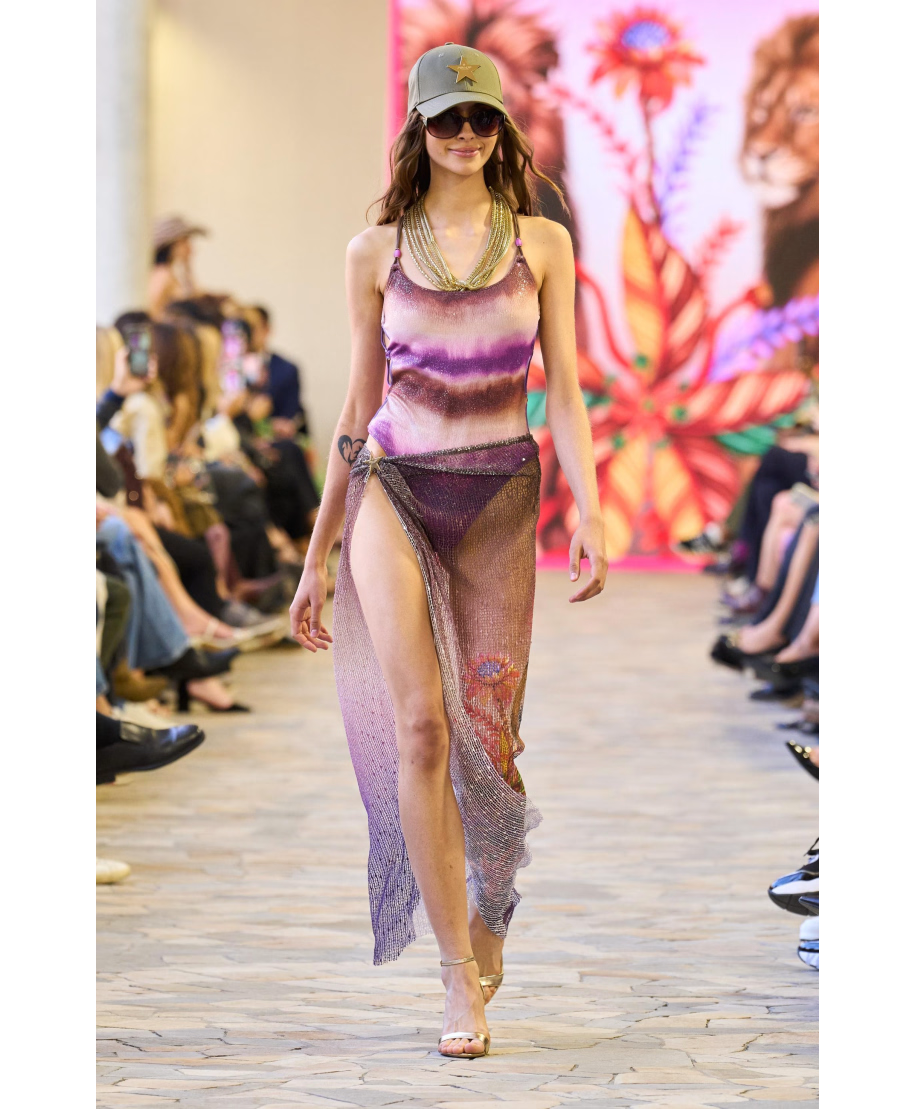 Costume da Bagno Intero Glitter Tie Dye