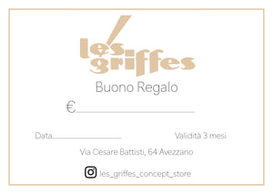 Buono Regalo Les Griffes